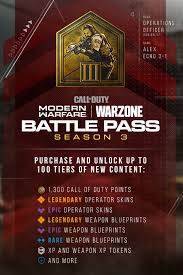 From 20 jan, 2020 to 29. Call Of Duty Warzone Season 3 Starting April 8 Call Of Duty Modern Warfare Duties