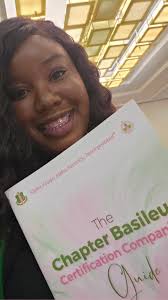 Welcome to the Sisterhood! 🩷💚 Gamma Mu Omega is proud to introduce our  Spring 2025 initiates — The Talented Ten. With pearls and purpose, these  extraordinary women are ready to serve with