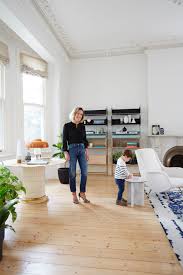 Lime Washed Pine Penelope And Tommy In The Formal Living Room The Baltic Pine Floorboards Were Sanded And Pine Wood Flooring Pine Floors Formal Living Rooms