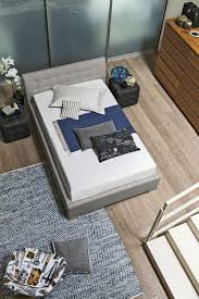 Poggiaschiena da letto in vendita in arredamento e casalinghi: Letto A Una Piazza E Mezza Con Morbida Testiera Imbottita Idfdesign