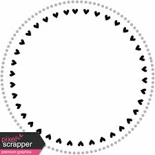 Pixel circle and oval generator for help building shapes in games such as minecraft or terraria. Circle Hearts Graphic By Marisa Lerin Pixel Scrapper Digital Scrapbooking