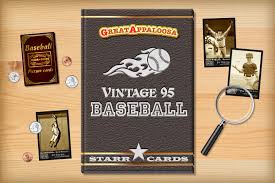 Use this baseball card template in your social studies or reading class and have students create a baseball card for a character or a person they have researched. Custom Baseball Cards Vintage 95 Series Starr Cards