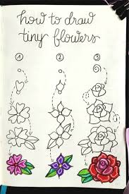 94 aesthetic easy tumblr drawings. 17 Amazing Step By Step Flower Doodles For Bujo Addicts Crazy Laura