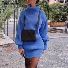 Enjoy free ground shipping on all us orders. Turtleneck Knit Sweater Winter Dress Women 2020 Lantern Sleeve Bodycon Jumper Dress Oversize Festival Sweater Dresses Dresses From Women In Long Dresses From Suuper 24 34 Dhgate Com