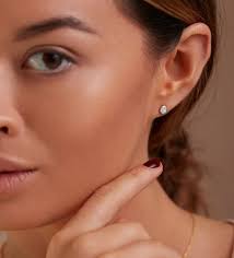 Best diamond earrings in ear Cheap Sale Lana Sterling Silver Ear Jackets by  CARAT LONDON CARAT London UK