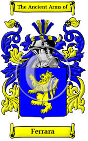 Gr and sergio lecchini and achille venco}, title = {coronary}, year = {}} Ferrara Name Meaning Family History Family Crest Coats Of Arms