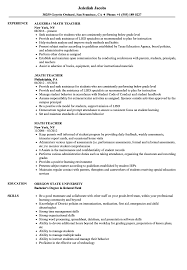 Maths Teacher Cv Pdf March 2021
