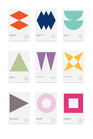 Behance Graphic Design Geometric Shapes Design Geometric Graphic Workbook Design