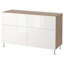 Besta Aufbewahrung Mit Turen Weiss Selsviken Hochglanz Weiss Alle Details Zum Produkt Ikea Deutschland Ikea Schubladen Esszimmer Buffet