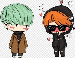 If you would like it hand signed on the front just let me know *packaging includes plastic slip and cardboard Drawing Fan Art Chibi Bts Chibi Child Black Hair Friendship Png Pngwing