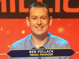 Canberra Raiders media man Ben Pollack in the Millionaire Hot Seat