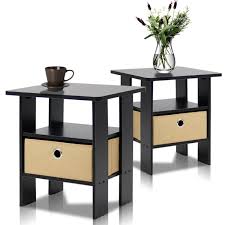 Maybe you would like to learn more about one of these? Furinno 2 Petite End Table Bedroom Night Stand Set Of Two Multiple Finishes Walmart Com Walmart Com