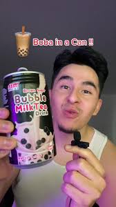 Good tasting Boba in a can !!!! Need to try all the flavors 🧋 #boba  #milktea #🧋