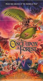 This guy put eight crazy nights, one of the worst animated films ever made, on his list. Once Upon A Forest 1993 Imdb
