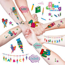 3 tage danach lass ich es trocken heilen. Oblique Unique Kinder Tattoo Set Kaufland De