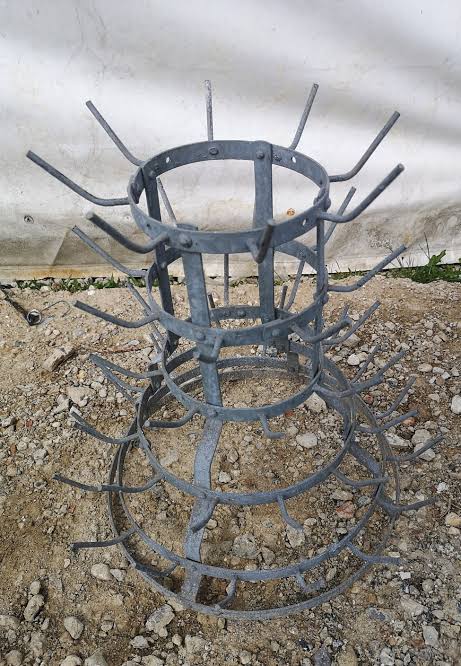 French Vintage Bottle Rack Dryer Mug Cup Holder Rustic Kitchen Storage  Farmhouse Decor Bar - Etsy UK