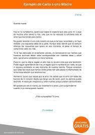 Cartas A Una Madre Ejemplos Para Descargar Gratis Y Copiar