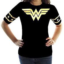 Black And Gold Shirt Women S Miracle Wonder Woman Gold Foil Shirt Women S Black T Shirt Gold Logo Wonder Woman Xs Womens Shirts Long Sleeve Tshirt Men Wonder Woman