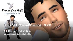 Sims 4 "Little Mermaid" Prince Eric