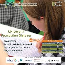 Uk Internationally Recognized And Equivalent To Uk Grade 12 Qualification Study Skills Professional Education Education Center