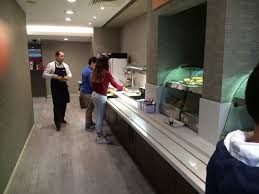 Just jump on the underground to westfield shopping centre. Breakfast Buffet Is Canteen Style Picture Of Holiday Inn Express Earls Court London Tripadvisor