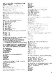 10 soal pilihan ganda + kunci jawabannya, plus esay dan jawabannya. Kunci Jawaban Soal Ipa Kelas 7 Semester 1 Kurikulum 2013 Soal Pas Ipa Kelas 7 Semester 1 Kurikulum 2013 Tahun 2020 Berikut Bospedia Memberikan Soal Ipa Terpadu Kelas 7 Smp Mts Ops Sekolah Kita