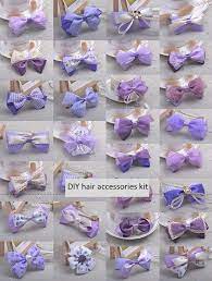 Purple B Handmade Hair Accessories Hairpin Diy Material Accessories Package Handmade Hair Accessories Diy Hair Bows Diy Hair Accessories