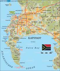View larger map of cape town. Map Of Cape Town City In South Africa Welt Atlas De