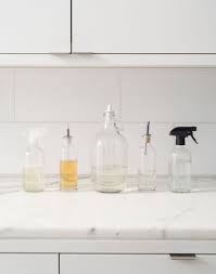 decanting kitchen cleaning products