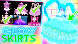 How To Get A Glowing Skirt Glow From Head To Toe In Royale High Youtube