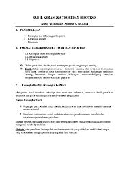 • artikel jurnal ilmiah ( scholarly journal article ) merupakan bentuk utama dimana hasil penelitian atau pengetahuan ilmiah baru. Pdf Bab Ii Kerangka Teori Dan Hipotesis Marie Elmarfiezah Academia Edu