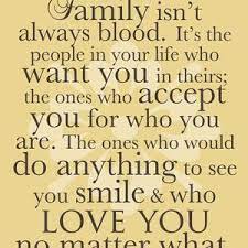 Blood Doesn T Make Family People Do Keeping All Families Together Photos Facebook