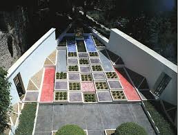 The Cubist Garden Of Villa Noailles In Hyeres France By Gabriel Guevrekian 1926 1927 Landscape Architecture Cool Pools Cubist
