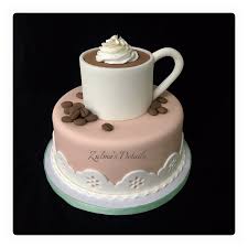 Coffee Cup Design Cake Coffee Fondant Cake Designs Coffe Mug Cake Tea Cakes