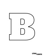 Ver más ideas sobre letra bonita, letras, páginas para colorear. Letras Grandes Para Imprimir Y Colorear Carteles