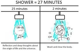 Showering Is Somehow Very Zen Except For That Whole I Have To Get Clean Part Rage Comics Socially Awkward Humor