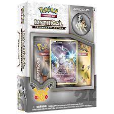 Pokemon Card Game Mythical Arceus Pin Box Pokemon Trading Card Game Pokemon Card Game Pokemon Cards