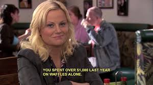 You could caption your upcoming post with a simple phrase like, out for brunch, or a quote from parks and recreation's resident waffle lover leslie knope such as: 53 Times Leslie Knope Was An Evident Dgaf Empress