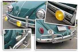 Vw Fog Back Up Lights Jbugs Com Vw Super Beetle Vintage Volkswagen Vw Beetles