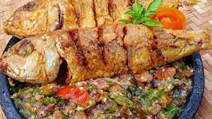 Saos sambal& tomat 1 butir telur langkah. Resep Kakap Goreng Sambal Pecak Pedasnya Bikin Nagih