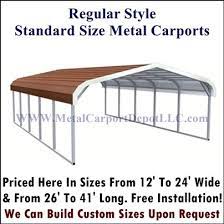 All our steel carports include delivery and installation. Portable Metal Carport Metal Carports Kits Prices