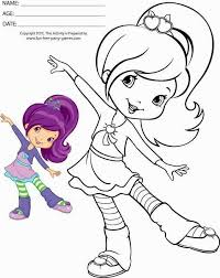Colouring Sheet For Kids In 2020 Strawberry Shortcake Coloring Pages Cartoon Coloring Pages Disney Princess Coloring Pages