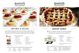 Barker S Professional Bakery Range