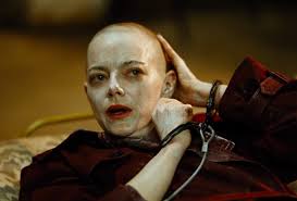 First look at bald Emma Stone in Yorgos Lanthimos' 'BUGONIA' The film  follows 2 conspiracy-obsessed men who kidnap a major CEO, convinced that  she is an alien intent