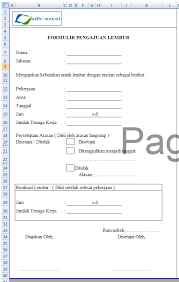 Kumpulan contoh surat permohonan untuk kerjasama, rekomendasi, bantuan dana, permohonan maaf, beasiswa atau keperluan yang lain dengan penulisan yang baik dan benar. Contoh Form Pengajuan Lembur Dengan Menggunakan Microsoft Excel Adhe Pradiptha
