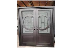 Nova Royal Series Wrought Iron Custom Exterior Door Style 050 Buy Doors  Online