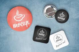Button Badge Mockup In Psd Button Badge Mockup Psd Mockup Generator Mockup Free Logo Mockup