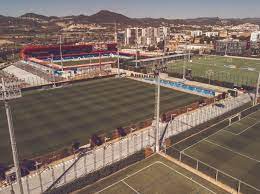 siwˈtat əspuɾˈtiβə ʒuˈaŋ ɡəmˈpe) is the training ground and academy base of spanish football club fc barcelona. Ciutat Esportiva Joan Gamper