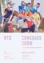 This track is a remake of seo taiji and boys' 1995 hit come back home, created as part of seo's. Bts Comeback Show Bts Wiki Fandom