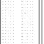 小学一年生の算数プリント 100マス計算 足し算 引き算 学習プリント com 算数 一年生 算数 学習